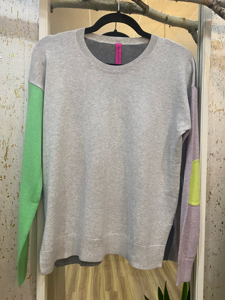 ELBOW PATCH SWEATER