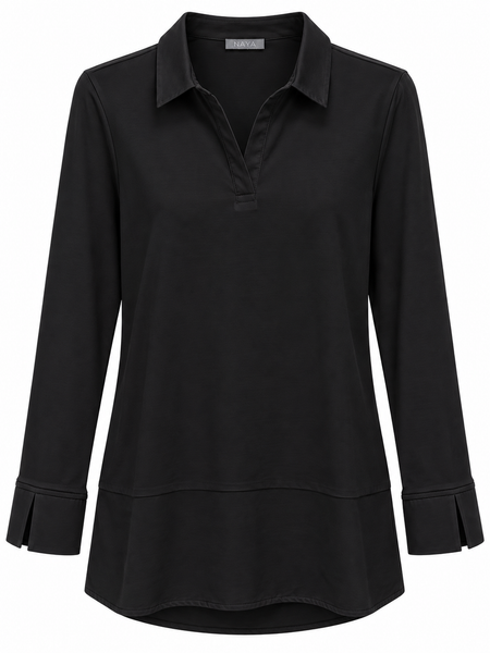 ESSENTIAL BLOUSE - BLACK