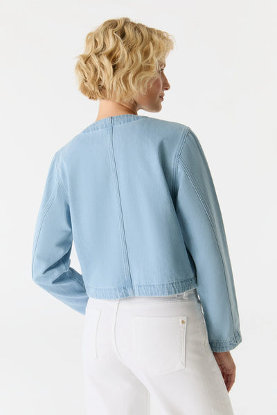 BETTY CROPPED DENIM JACKET