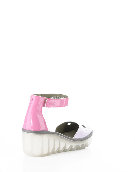 LILAC/PINK CLOSED TOE SANDAL