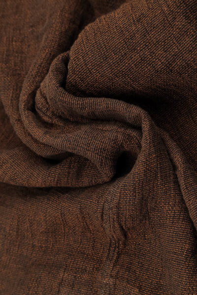 COPPER FALL LINEN BLOUSE-LAST ONE, size XL