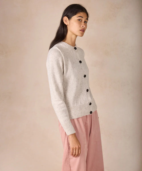 CASSIA CARDIGAN - CHALK
