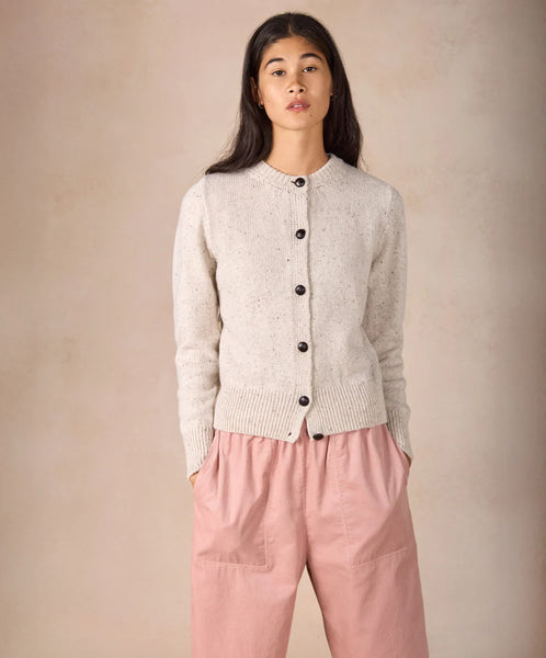 CASSIA CARDIGAN - CHALK
