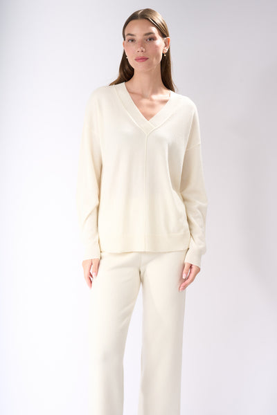 V NECK CASHMERE SWEATER