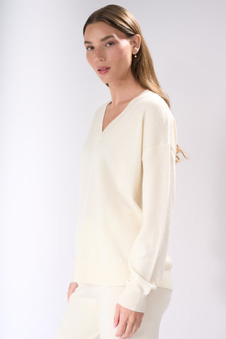 V NECK CASHMERE SWEATER