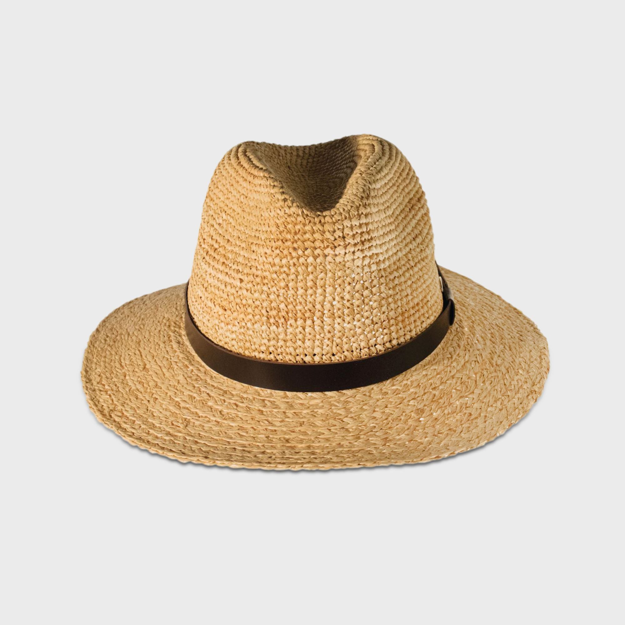 CARY FEDORA HAT IN STRAW