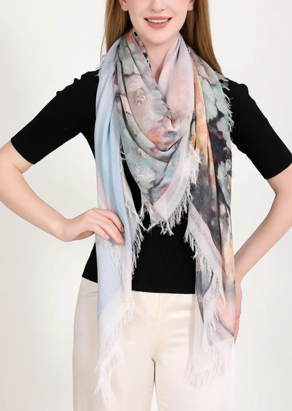 MILK AND HONEY SILK SCARF