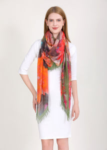 STAY SPICY SILK SCARF