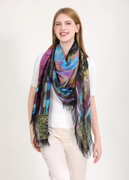 OAKS OF RIGHTEOUSNESS SILK SCARF