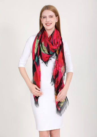 PASSWORD OF PRAISE SILK SCARF-LAST ONE