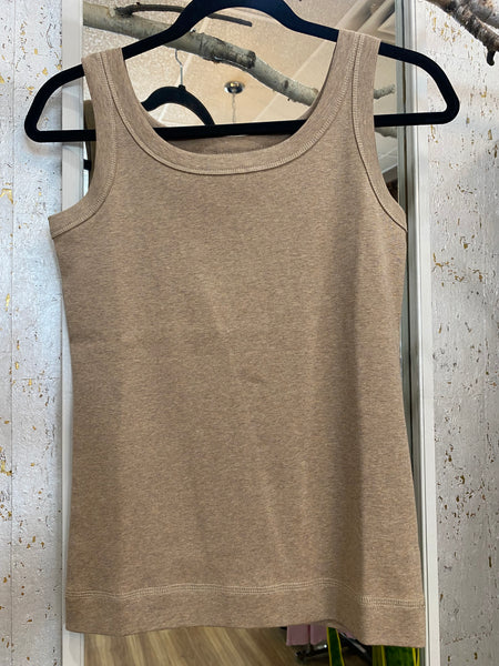 ORGANIC COTTON TANK TOP 2303 - LATTE