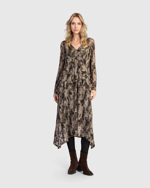 FEN MESH DRESS