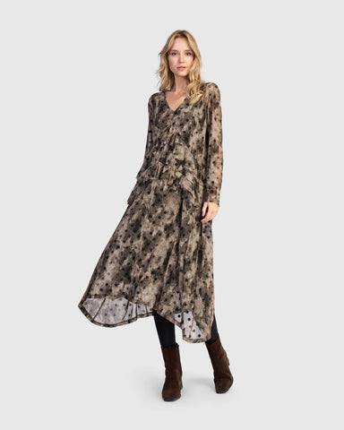 FEN MESH DRESS