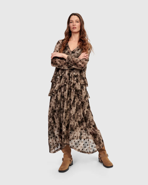 FEN MESH DRESS