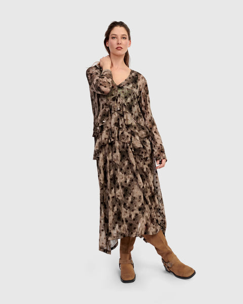 FEN MESH DRESS