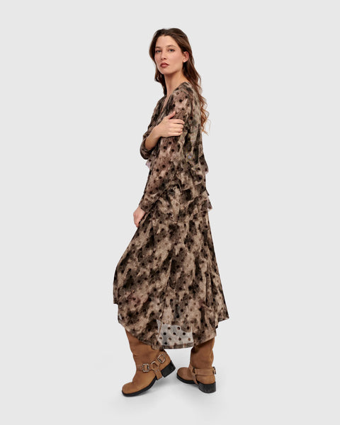 FEN MESH DRESS