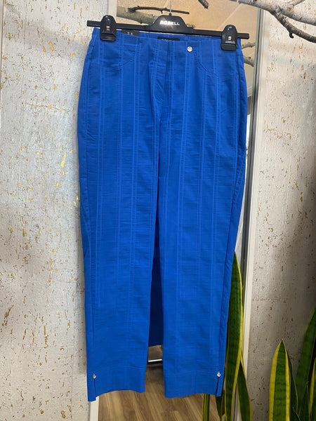 BELLA PALACE BLUE PULL-ON PANTS