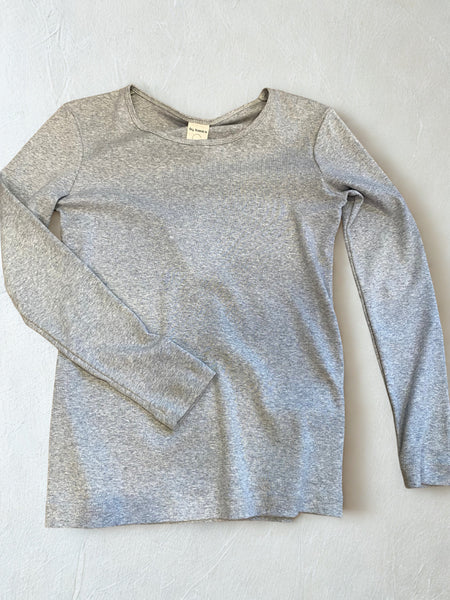 ORGANIC COTTON TOP 4302 - GREY MELANGE