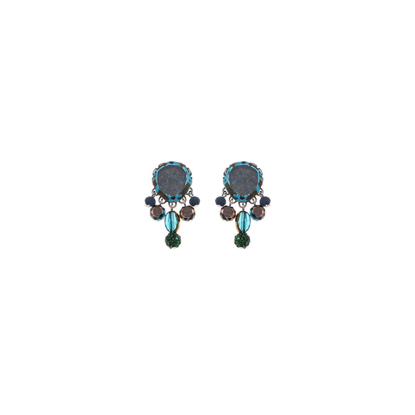 OCEAN ABYSS THE YACHT PARTY EARRINGS - STUDS