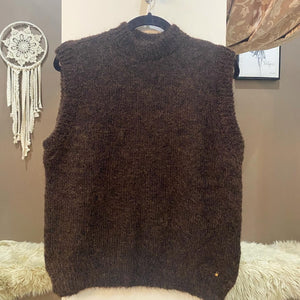ALBERTO MOHAIR/MERINO VEST-LAST ONE in size M!