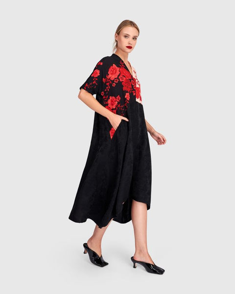 AFTER DARK DRESS - PEONY