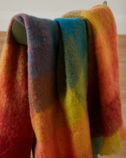 MOHAIR BLANKET - MULTICOLOUR