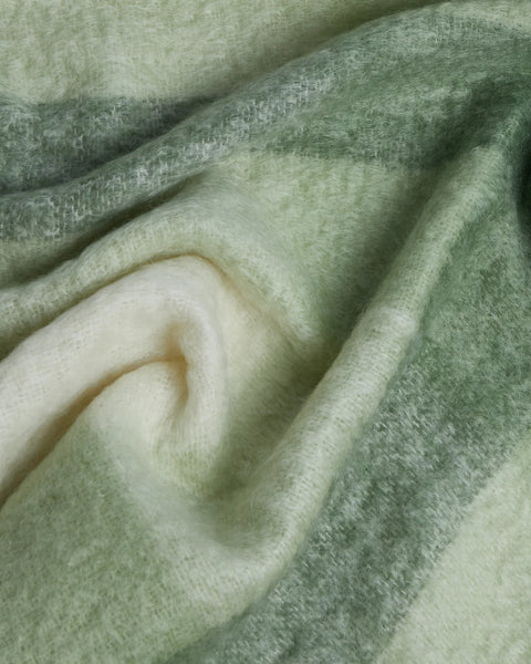 MOHAIR BLANKET - SOFT GREEN