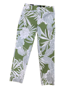 ROSE PANTS - GREEN FLORAL