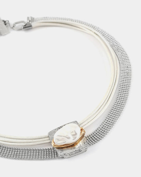 RASBOR TWO TONE NECKLACE