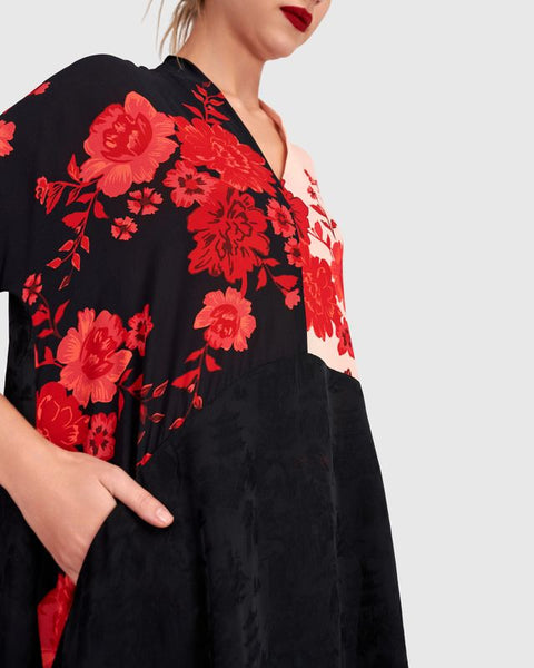 AFTER DARK DRESS - PEONY