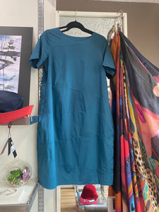 PETROL BLUE DRESS