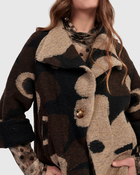 FLORAL COZY JACKET - ONE LEFT in size 6/8
