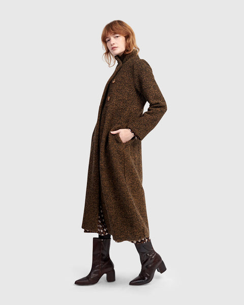 HONEY LONG COAT-LAST ONE, size M