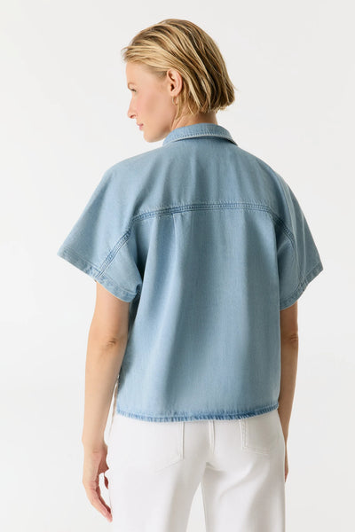 JENNIFER DENIM SHIRT - ONE LEFT in size xs!