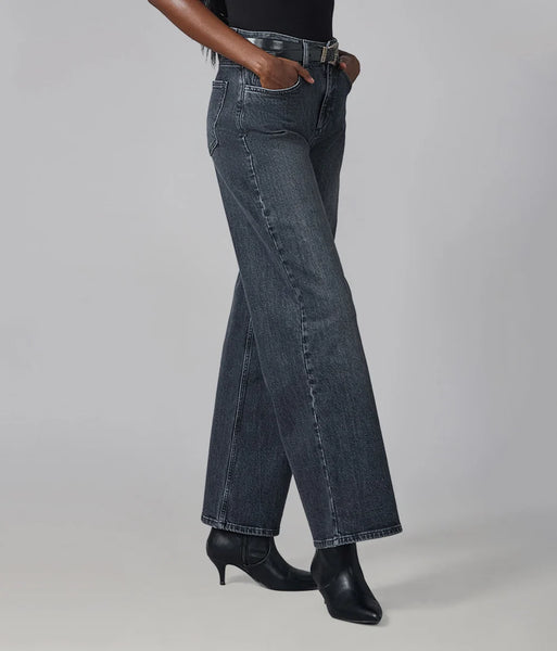 COLETTE WIDE LEG JEANS - GRIT GREY