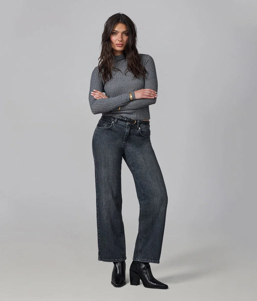 MIRO STRAIGHT LEG JEANS - FILM NOIR