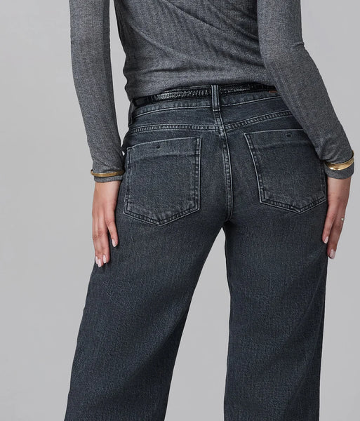 MIRO STRAIGHT LEG JEANS - FILM NOIR