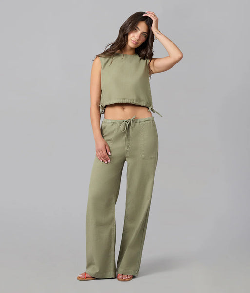 REMY TWILL COTTON PANTS