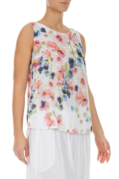PRIMROSE LINEN TOP