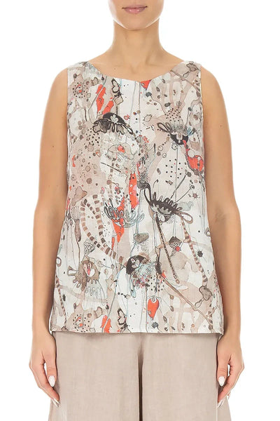 SAVANNAH LINEN TOP
