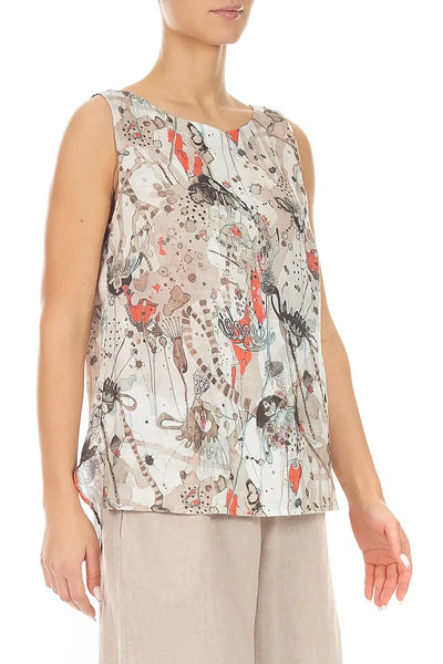 SAVANNAH LINEN TOP