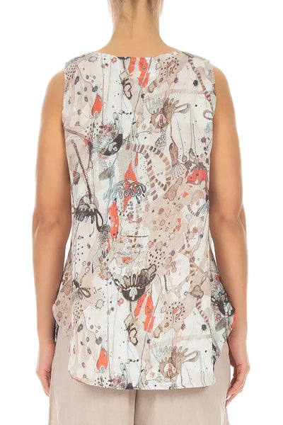 SAVANNAH LINEN TOP