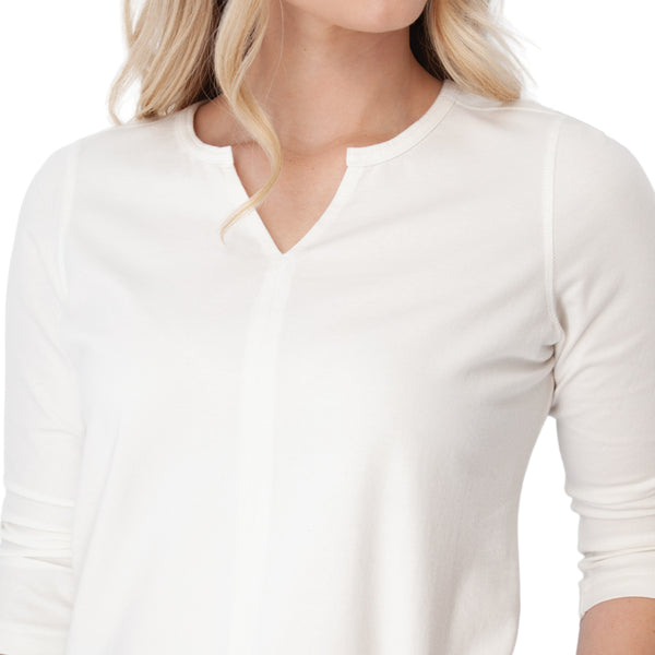 JUNI ORGANIC COTTON TEE - WHITE