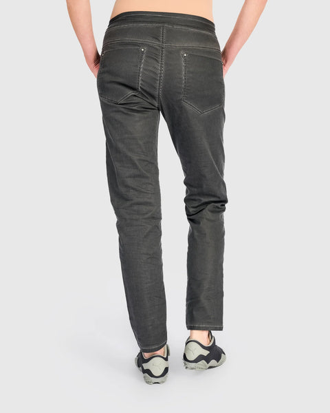 ICONIC STRETCH JEANS - CARBON PINSTRIPE
