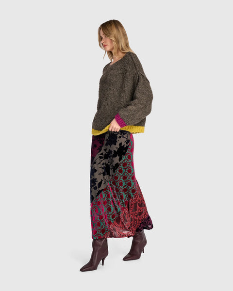 BOUCLE SWEATER