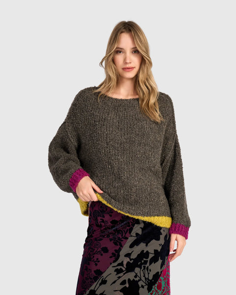BOUCLE SWEATER