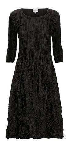 SMASH DRESS - GLOSSY BLACK