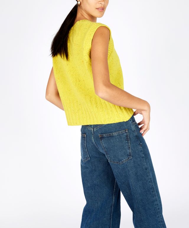 LUNA VEST - BUTTERCUP