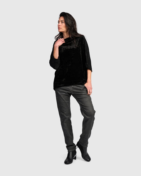 ICONIC STRETCH JEANS - CARBON PINSTRIPE