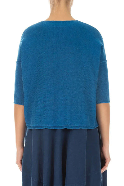 LINEN KNIT SUMMER SWEATER
